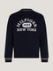 Felpa giro Uomo College Monotype Blu Tommy Hilfiger- Francavilla Moda